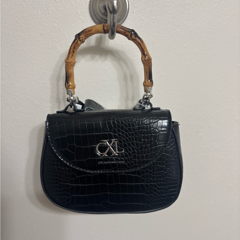CXL by Christian Lacroix Croco Crossbody Set